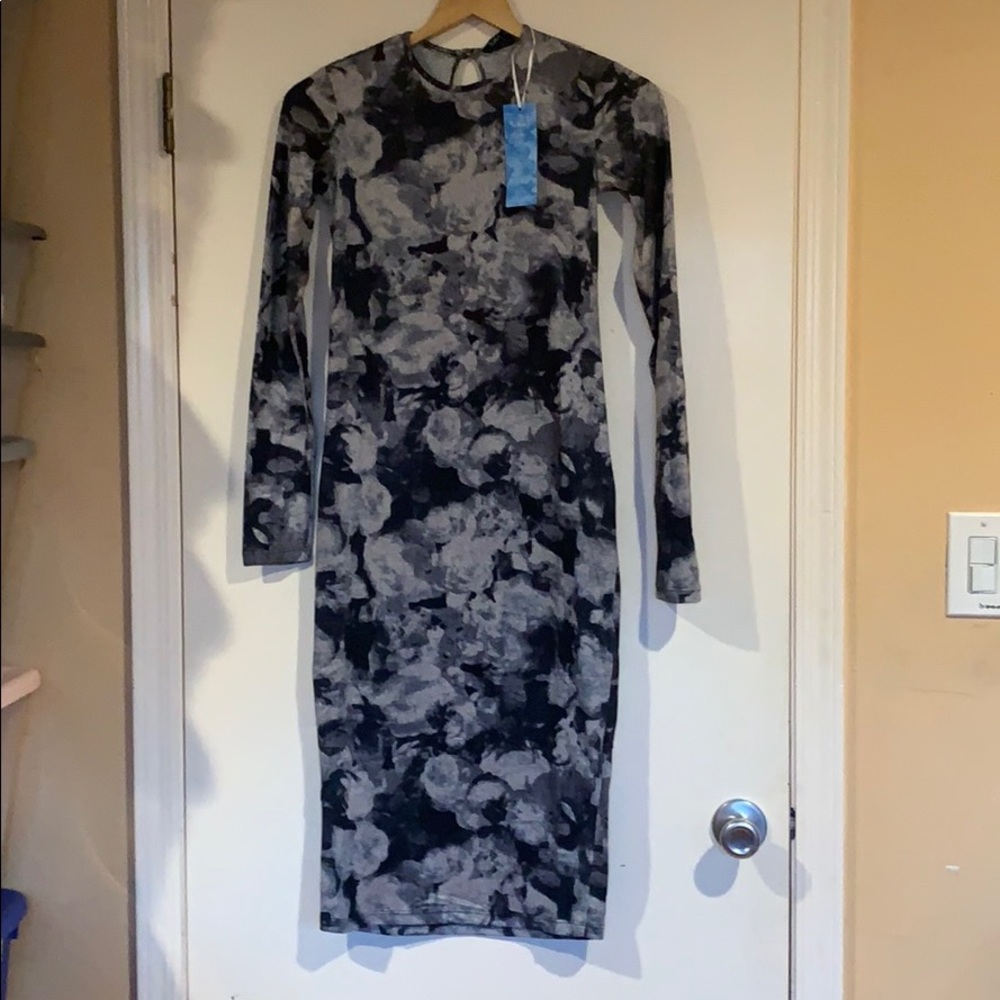 Nothing But Love Grey Maternity Dress, xS